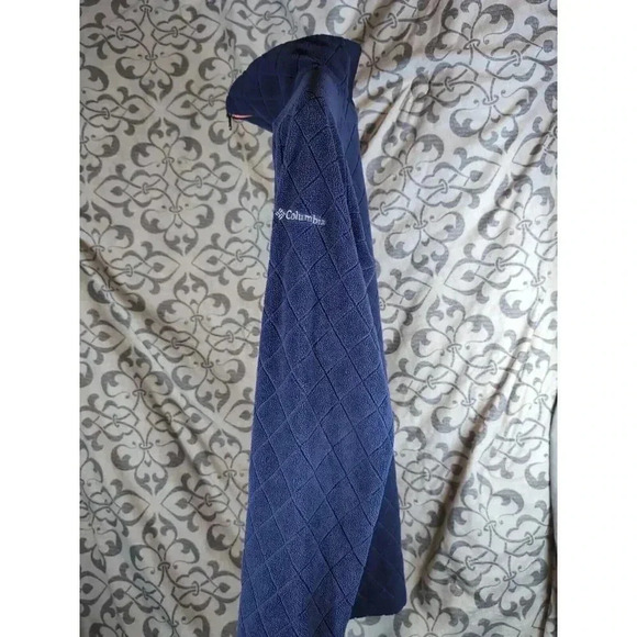 Columbia Size XL Womens Purple Athletic Outdoor Fleece Half-Zip Pullover T790 - Picture 6 of 10